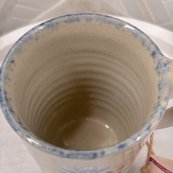 BreakAHeart Ranch Hand Crafted Texas Bluebonnet Coffee Mug - Picture 2 of 5